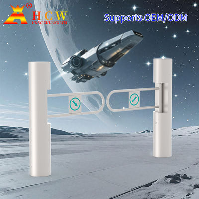 Entrance / Exit Swing Turnstile Gate Fully Automatic Bridge Type Two Way