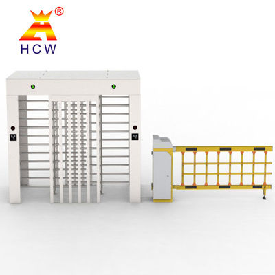 Smart Access Control Full Height Turnstile Stainless Steel For Construction Site