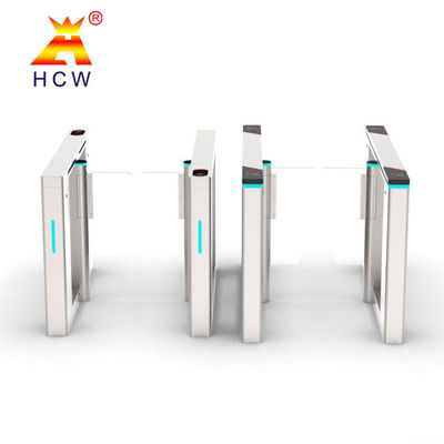Bi Direction Speed Turnstile Gate 0.3s High Speed With Face Fingerprint Recognition