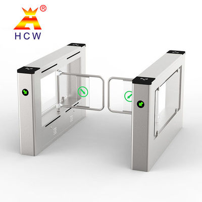 OEM / ODM Mechanical Swing Barrier Stainless Steel Train Station Turnstile