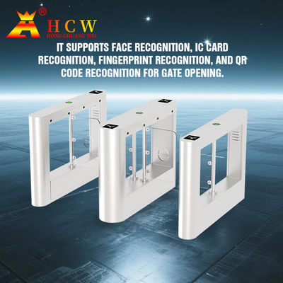 0.98m Height Face Recognition Turnstile Entrance Barrier Systems 50/60Hz