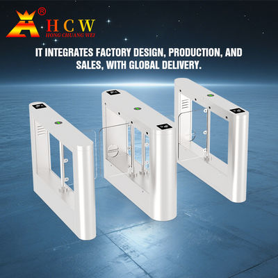 0.98m Height Face Recognition Turnstile Entrance Barrier Systems 50/60Hz