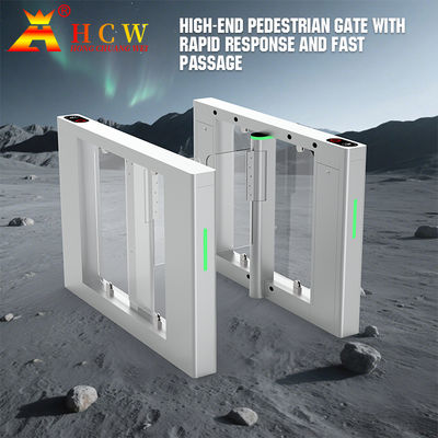 Pedestrian Barriers RFID Swing Barrier Turnstile Access Control Intelligent