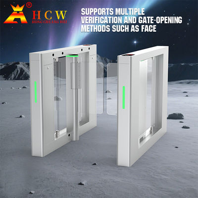 Pedestrian Barriers RFID Swing Barrier Turnstile Access Control Intelligent