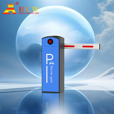 एचसीडब्ल्यू पार्किंग बैरियर गेट के साथ समायोज्य ऑपरेशन स्पीड कोल्ड रोल्ड स्टील चेसिस और एल्यूमीनियम/फोम हथियारों के लिए बढ़ाई गई सुरक्षा