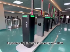 CW254 एचसीडब्ल्यू बैरियर गेट वाहन गेट ऑटोमैटिक कार पार्किंग गेराज सर्वो मोटर के साथ तेज गति 1-6 मीटर बूम