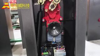 बैरियर गेट के लिए 8 मीटर टेलीस्कोपिक रॉड का परीक्षण